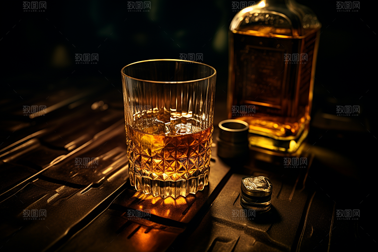 洋酒威士忌酒精饮品素材