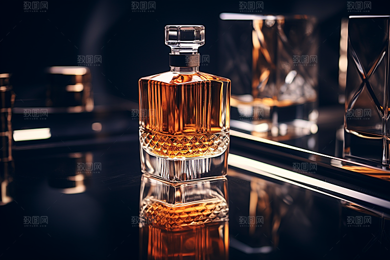 洋酒威士忌高清品酒素材