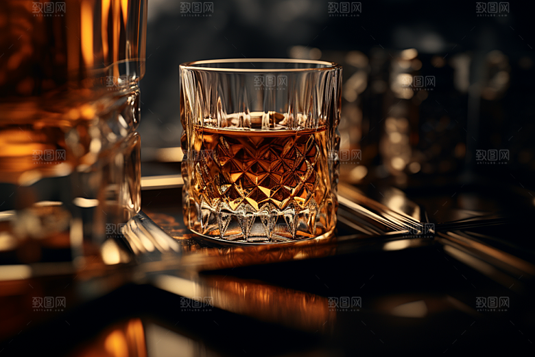 洋酒威士忌酒类酒精素材