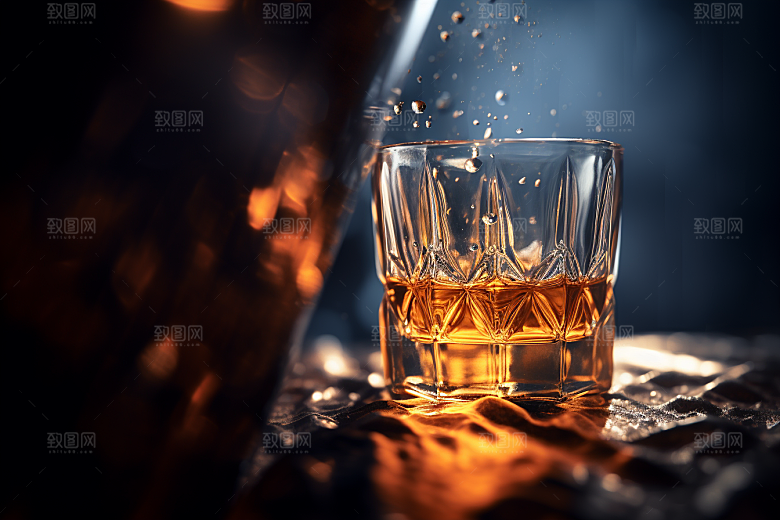 洋酒威士忌美酒酒精素材