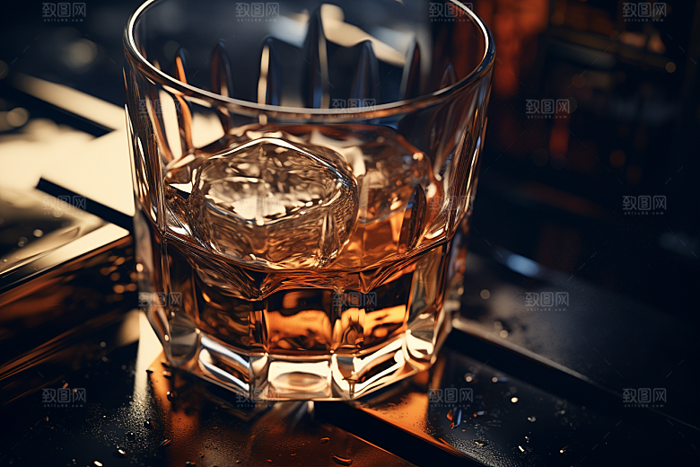 洋酒威士忌酒类酒精素材