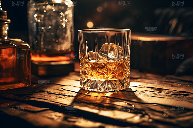 洋酒威士忌高清酒精素材