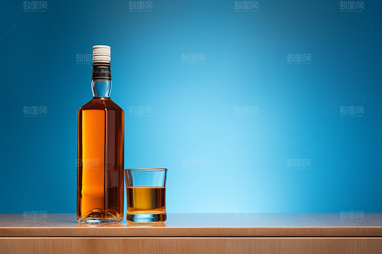 洋酒威士忌酒精酒类素材