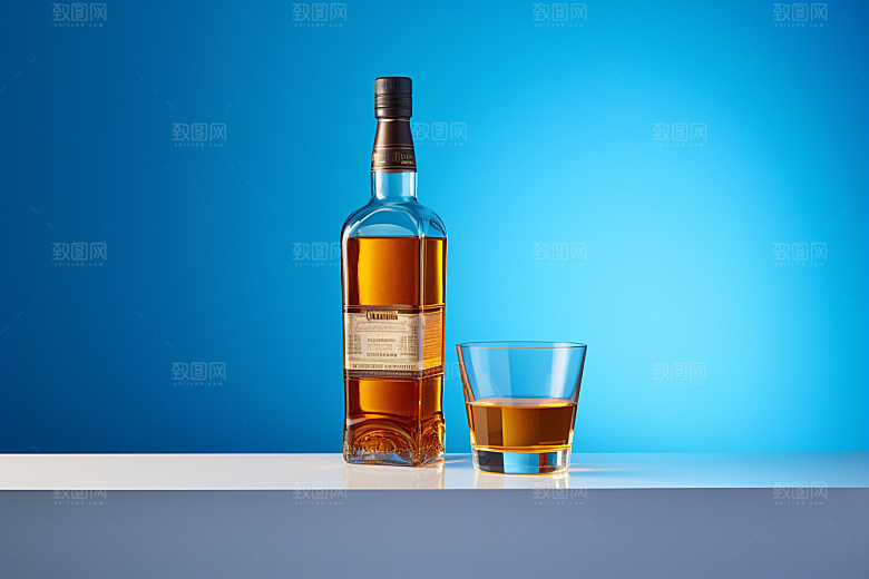 洋酒威士忌品酒酒类素材