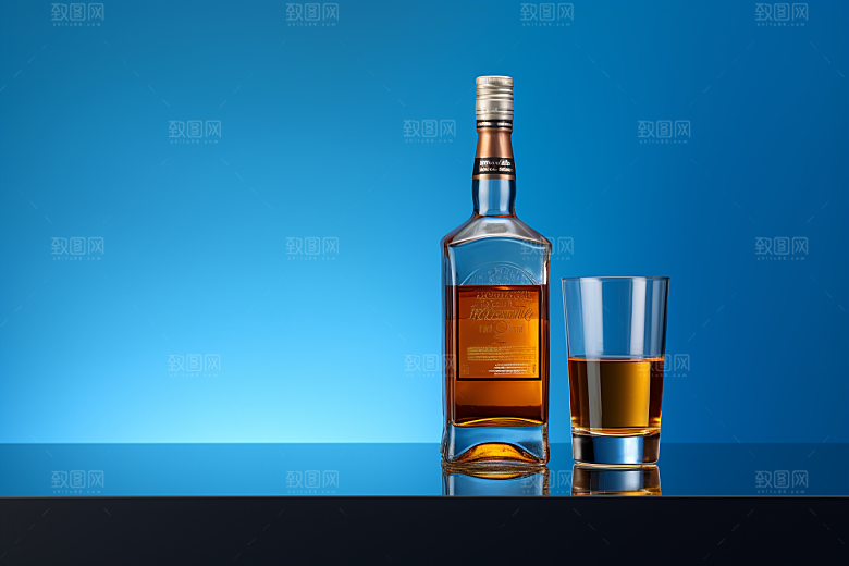 洋酒威士忌饮品酒精素材
