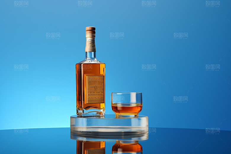 洋酒威士忌酒类高清素材
