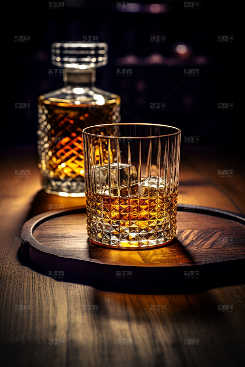 洋酒威士忌酒类酒精素材