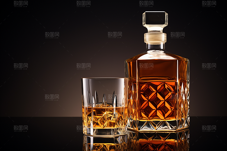 洋酒威士忌品酒美酒素材