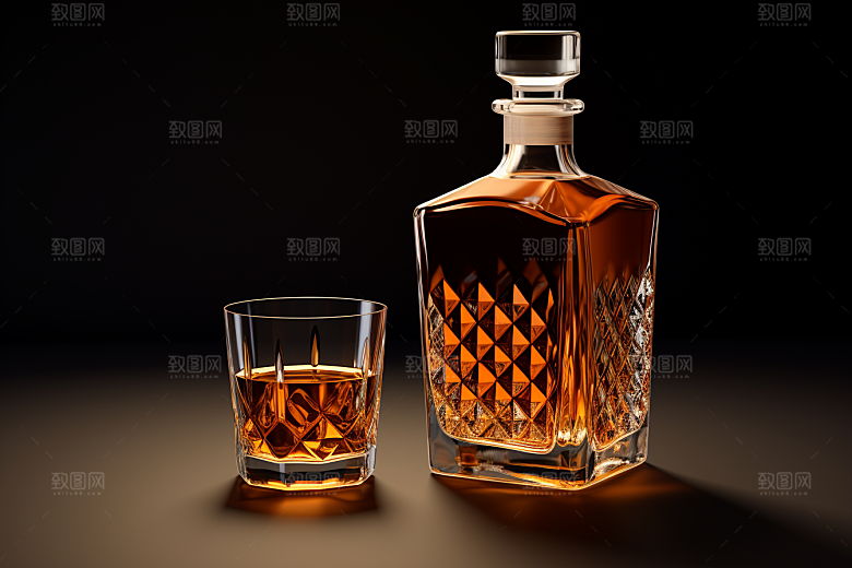 洋酒威士忌品酒酒精素材
