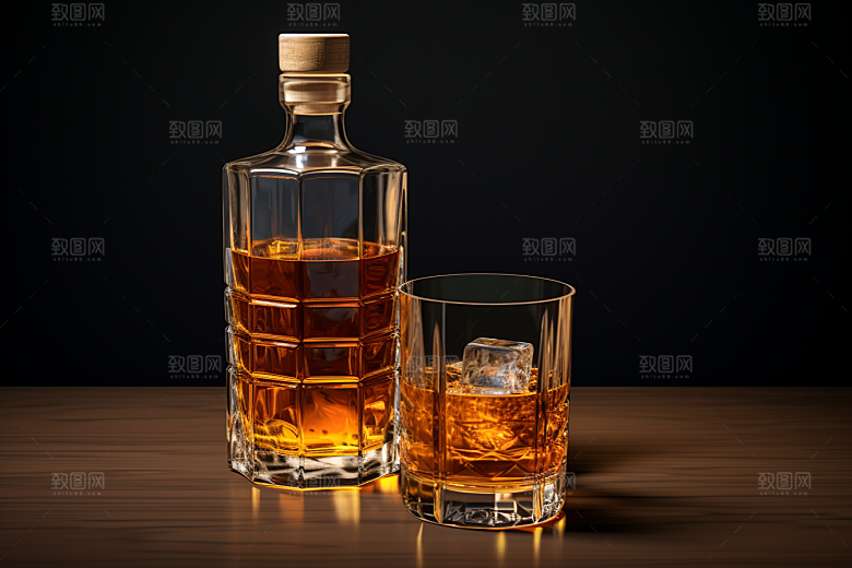 洋酒威士忌美酒酒精素材
