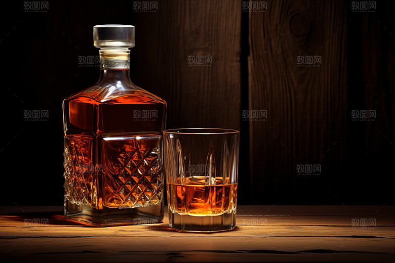 洋酒威士忌高清酒精素材