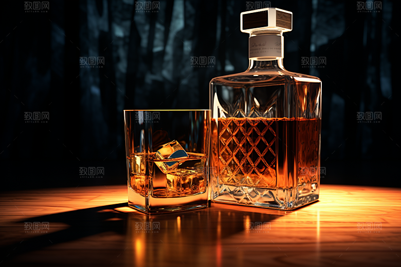 洋酒威士忌品酒美酒素材