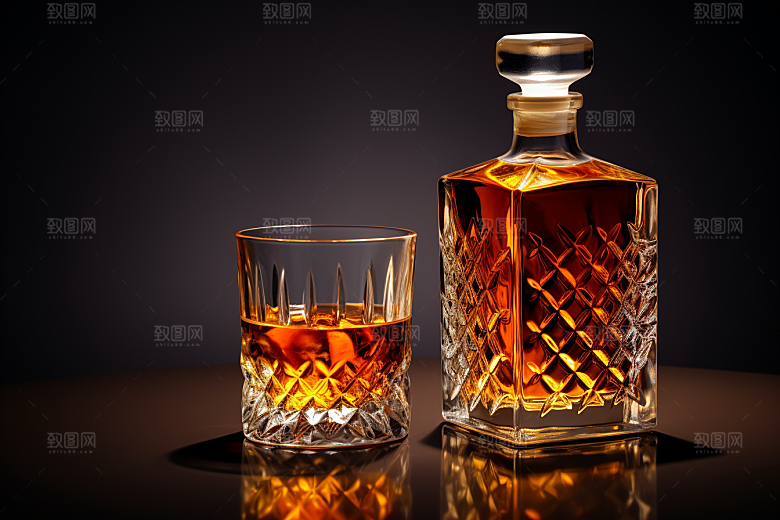 洋酒威士忌酒精酒类素材