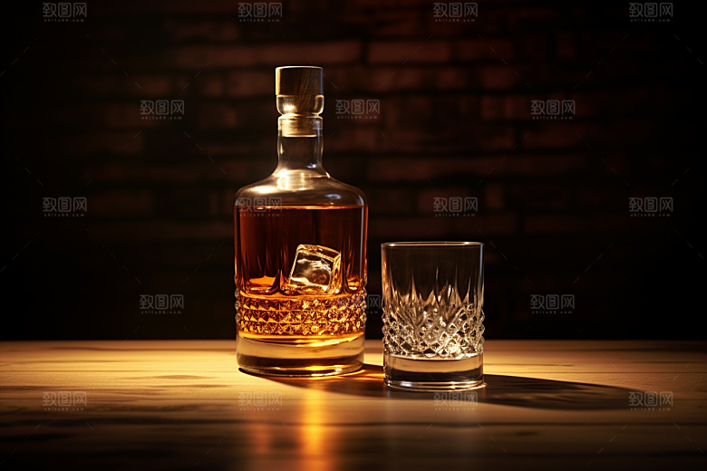 洋酒威士忌饮品酒精素材