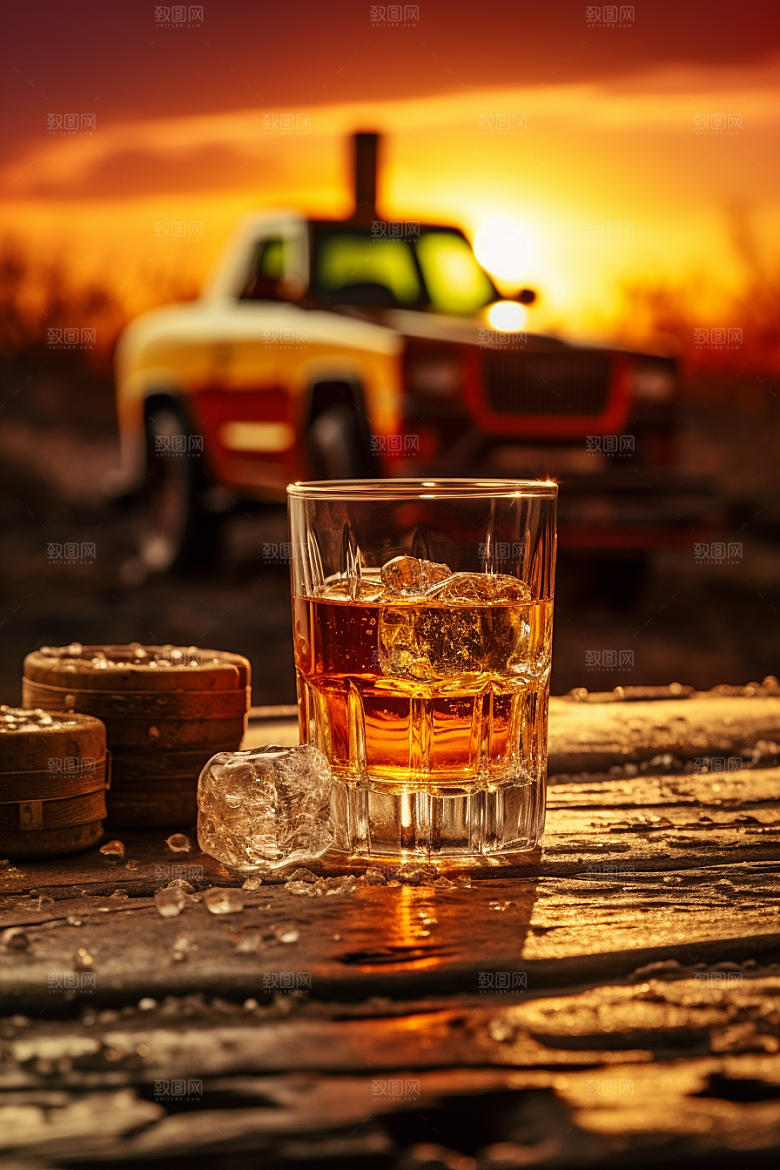 洋酒威士忌精致品酒素材