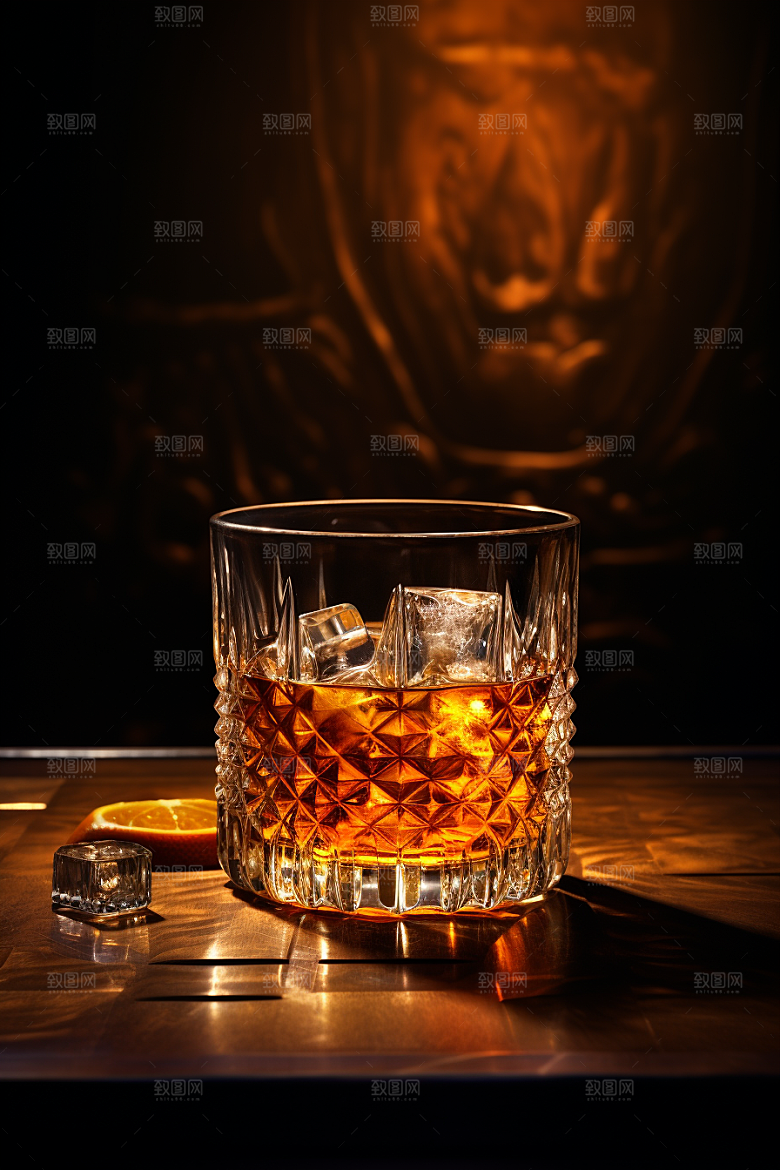 洋酒威士忌美酒品酒素材