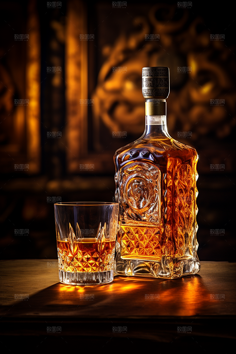 洋酒威士忌品酒美酒素材