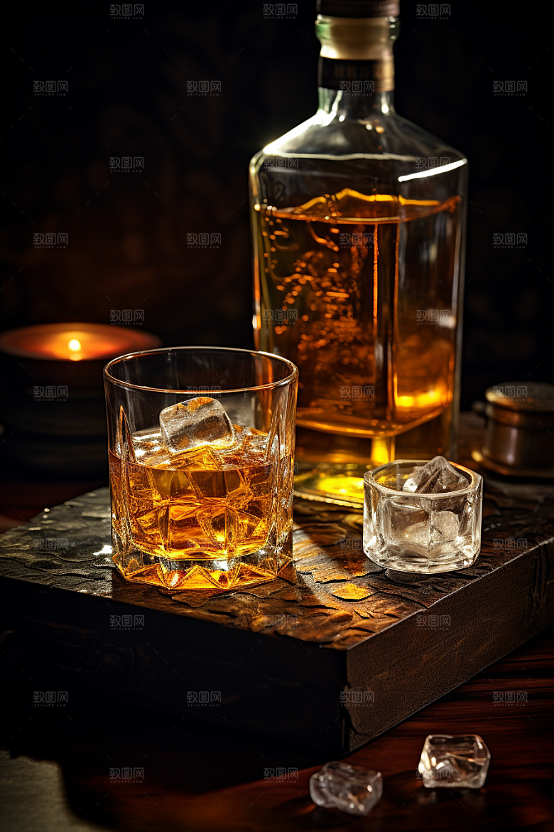 洋酒威士忌品酒美酒素材