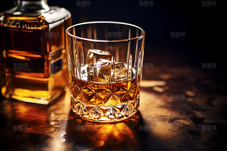 洋酒威士忌品酒美酒素材