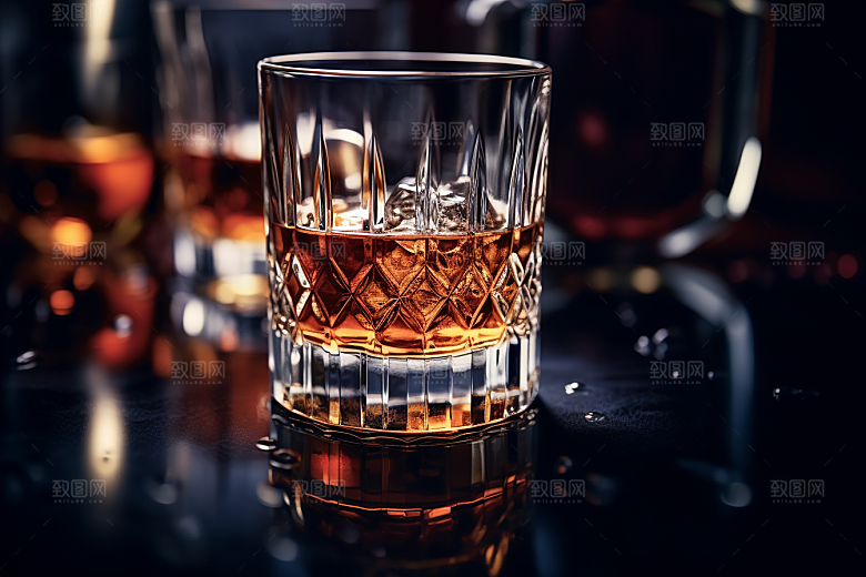 洋酒威士忌品酒酒类素材