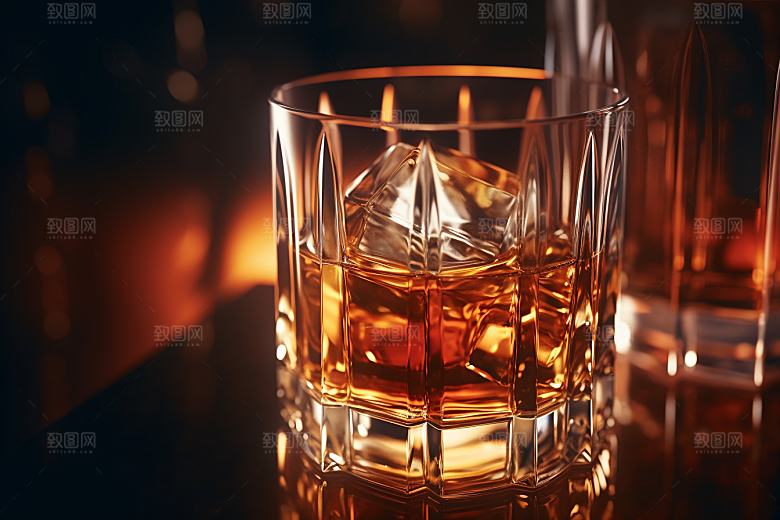 洋酒威士忌酒类酒精素材
