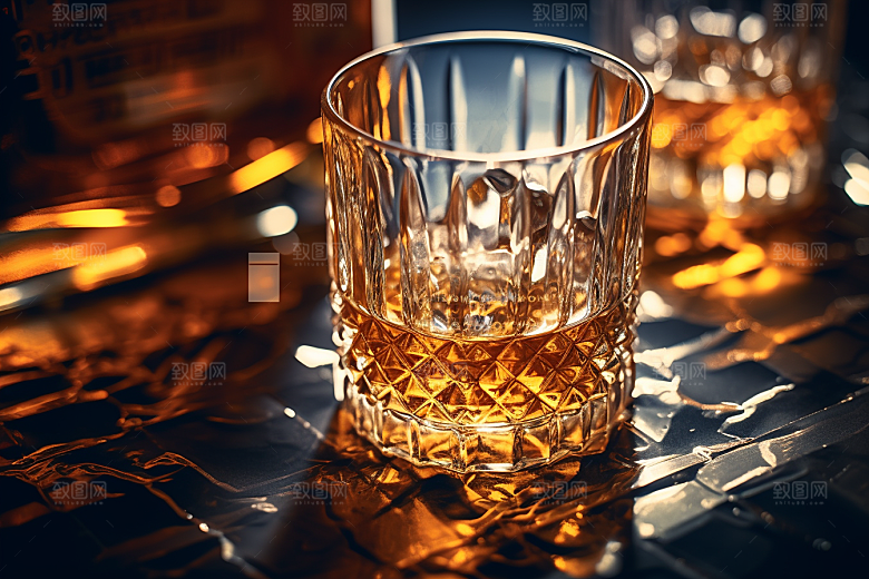 洋酒威士忌美酒品酒素材