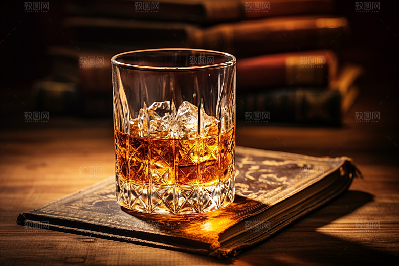 洋酒威士忌酒精精致素材