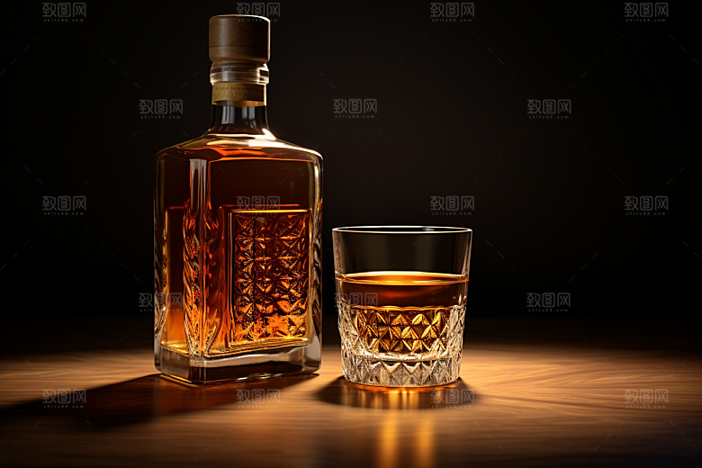 洋酒威士忌品酒美酒素材