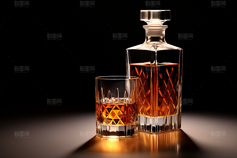 洋酒威士忌高清酒精素材