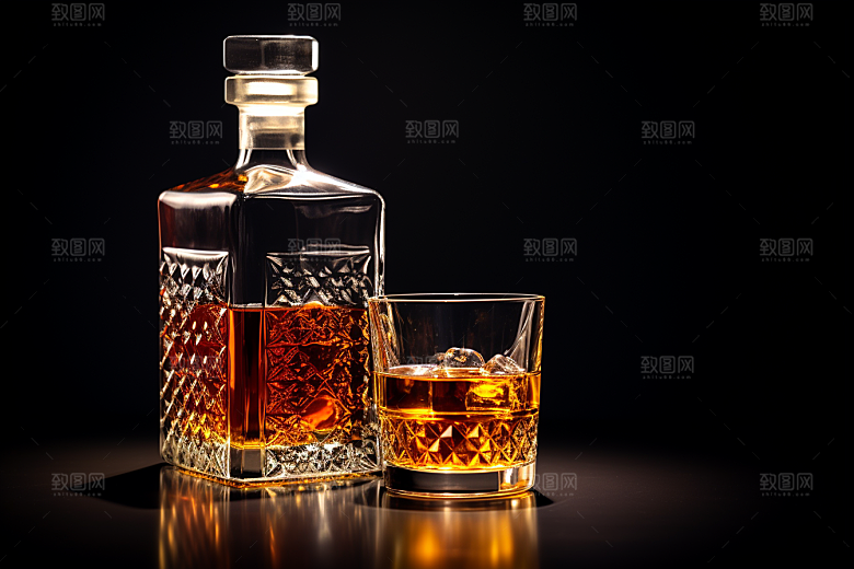 洋酒威士忌品酒酒精素材