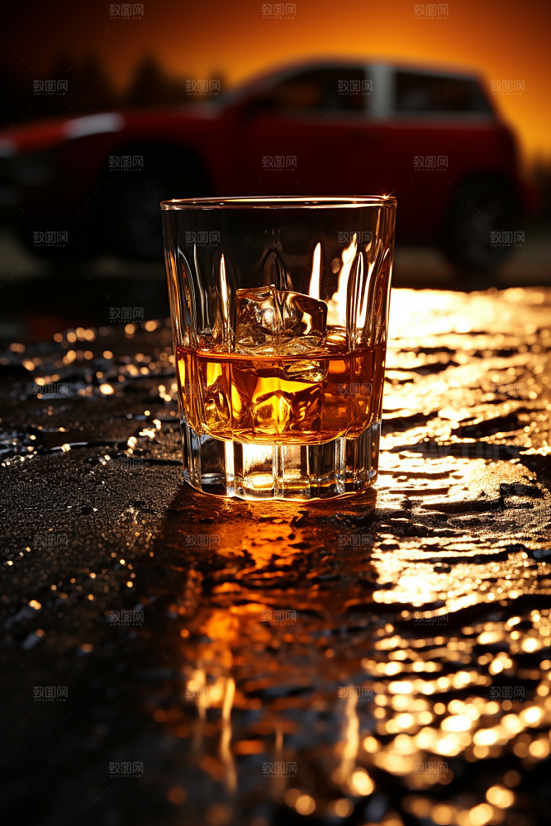 洋酒威士忌美酒品酒素材