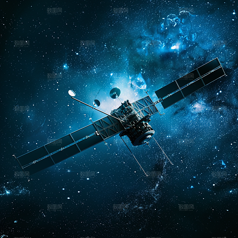 人造卫星高清太空素材