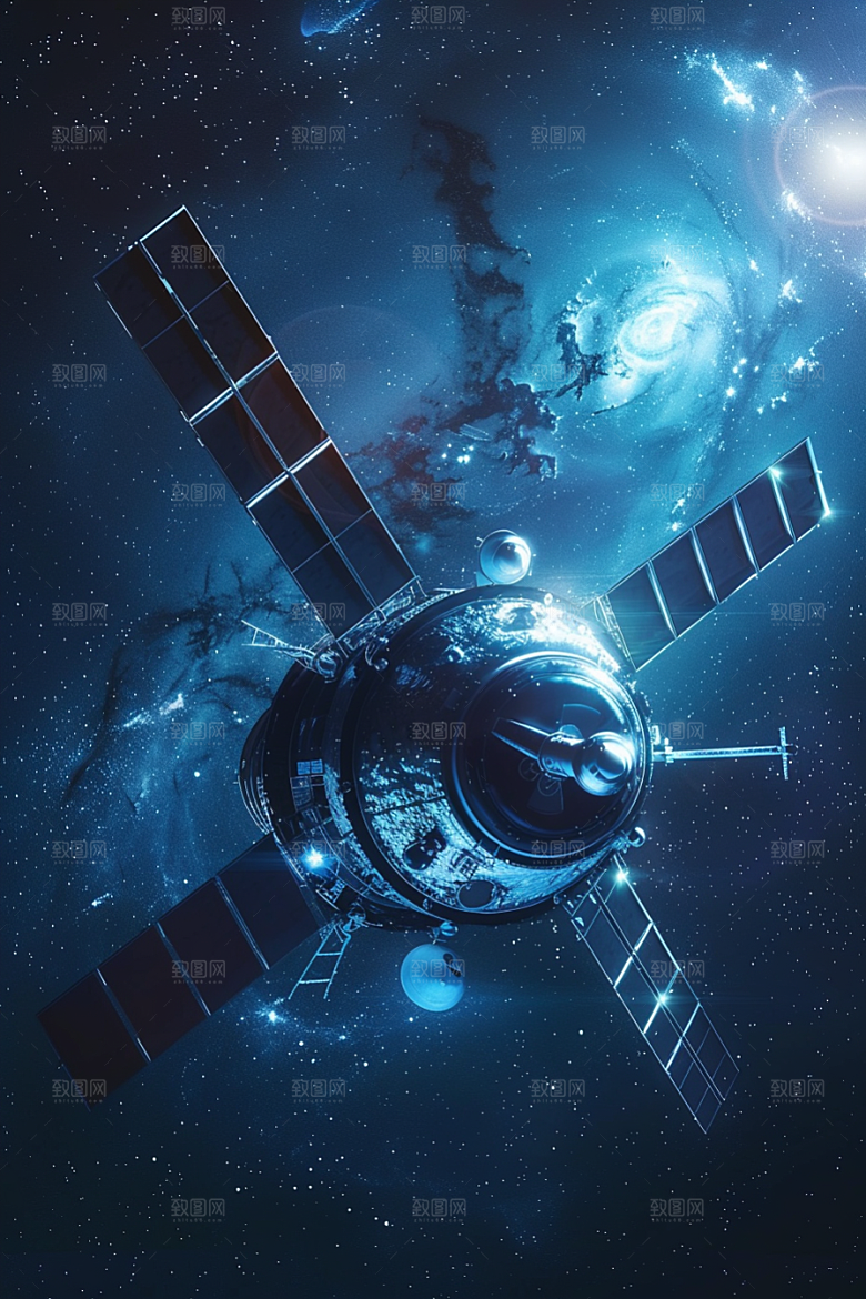 人造卫星宇航高清素材