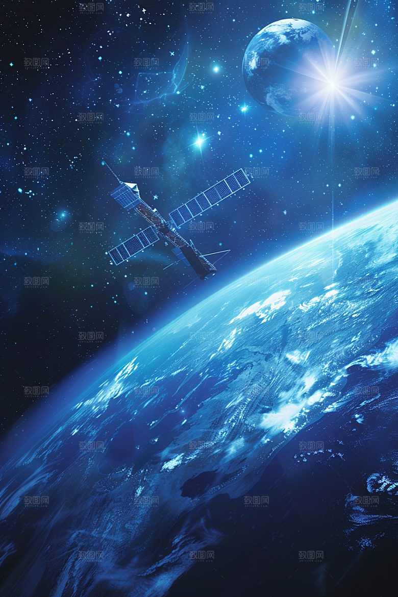 人造卫星宇航航空素材