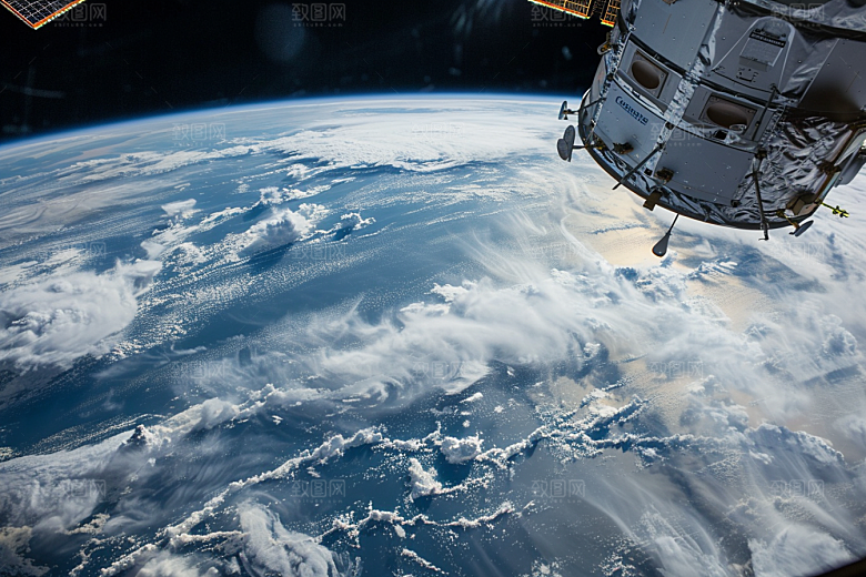 卫星空间站宇宙地球摄影图