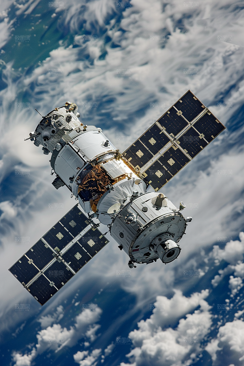 卫星空间站宇宙星球摄影图