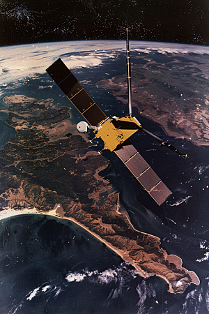 卫星空间站未来高清摄影图