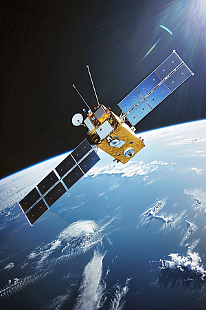 卫星空间站星球地球摄影图