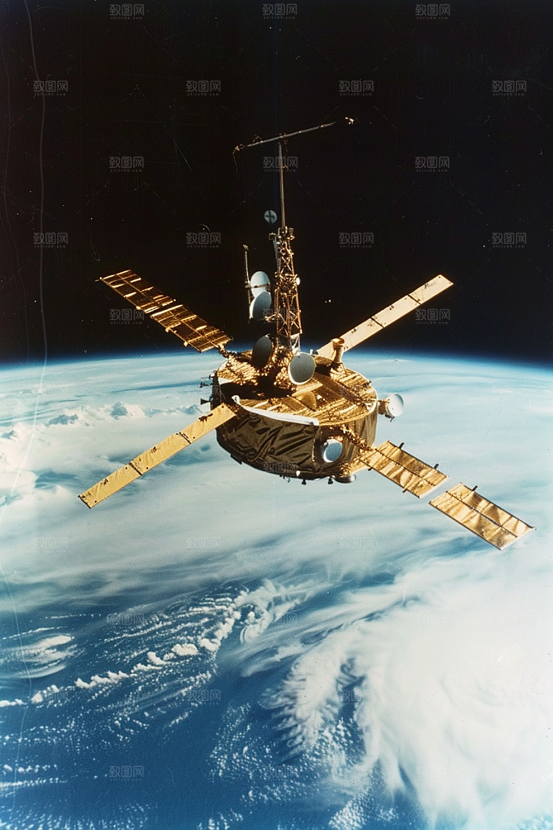 卫星空间站宇航未来摄影图