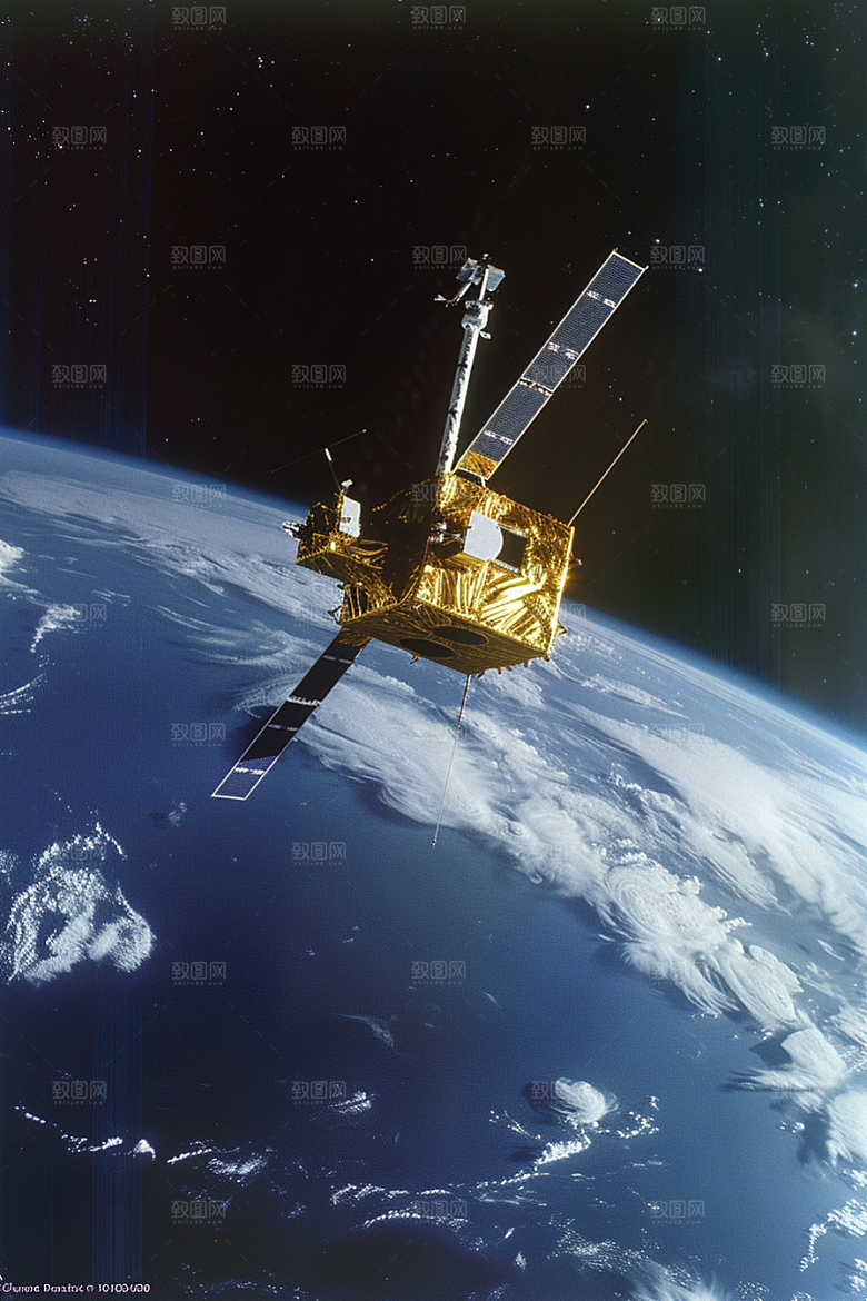 卫星空间站航天日微信开屏摄影图