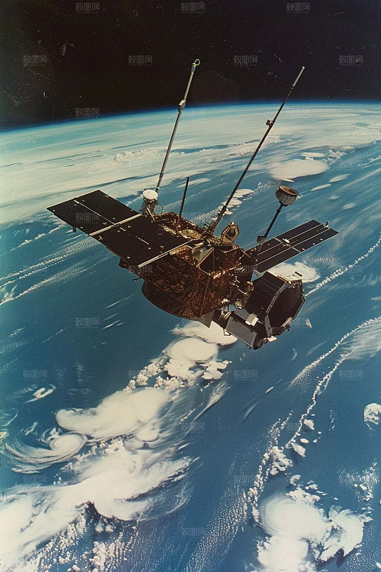卫星空间站宇航未来摄影图