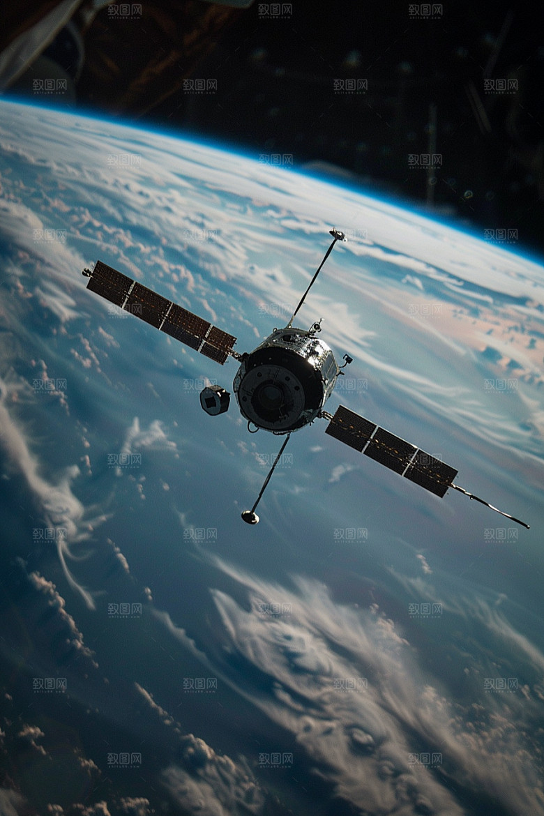 卫星空间站宇航星球摄影图