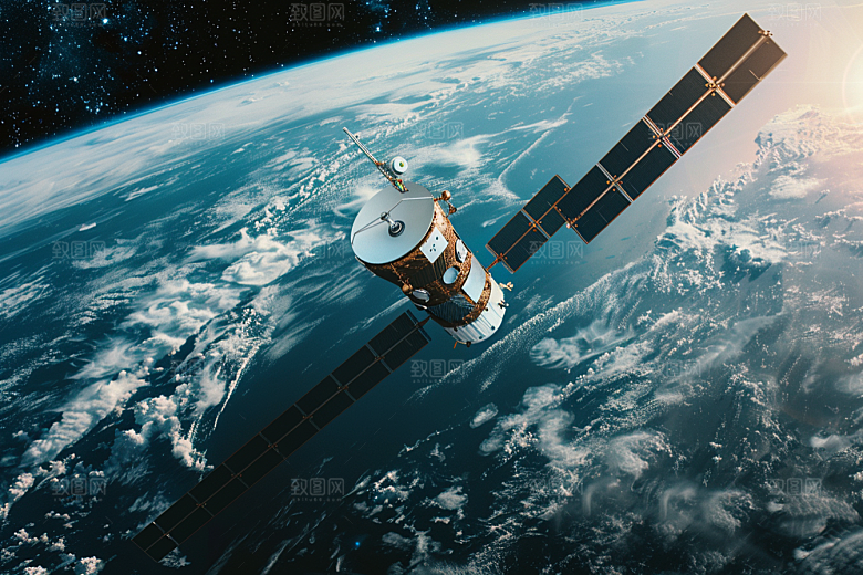 卫星空间站微信开屏高清摄影图