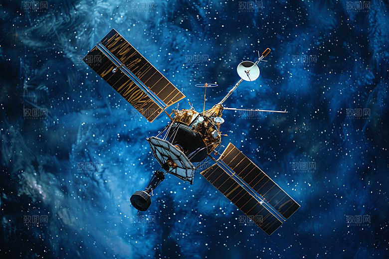卫星空间站太空未来摄影图