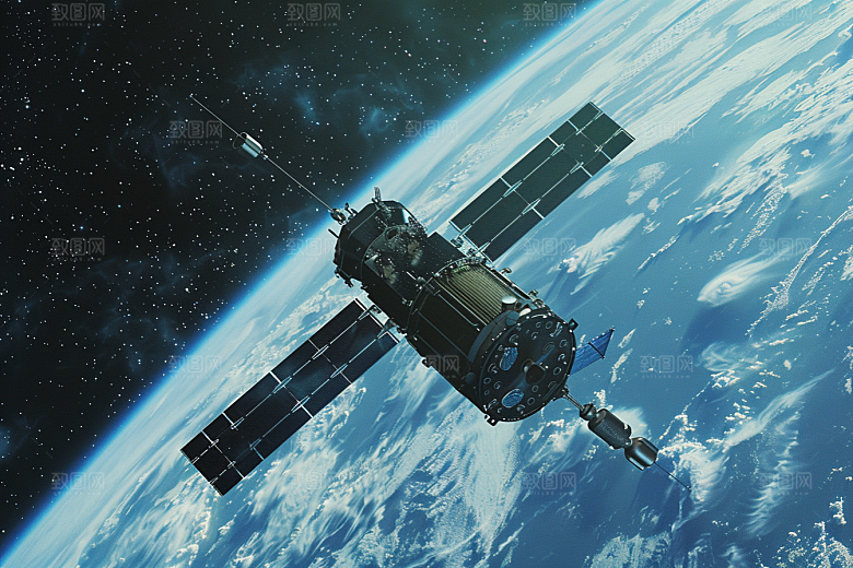 卫星空间站高清太空摄影图