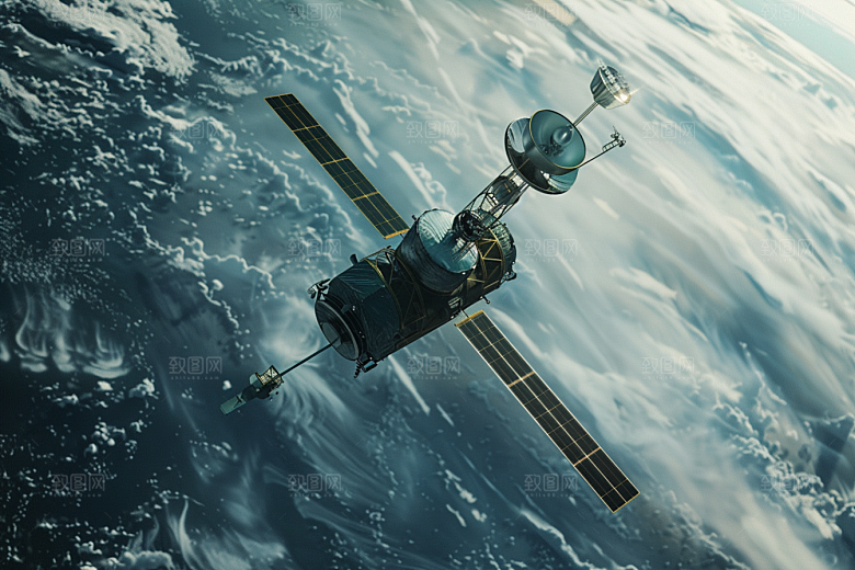卫星空间站宇航科技摄影图