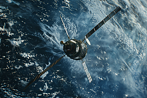 卫星空间站宇航高清摄影图