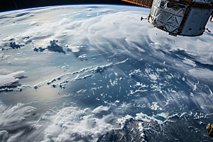 卫星空间站科技宇航摄影图