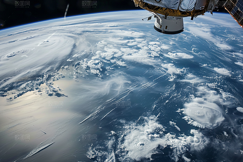 卫星空间站微信开屏太空摄影图