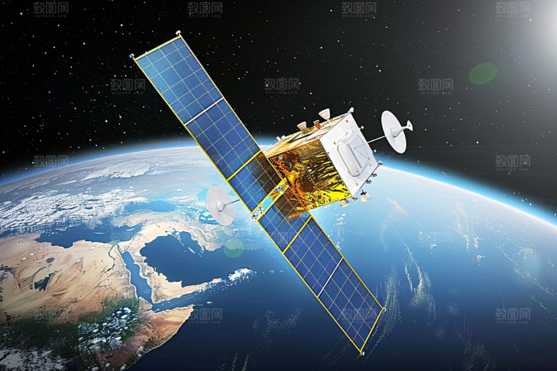 卫星空间站航天日微信开屏摄影图